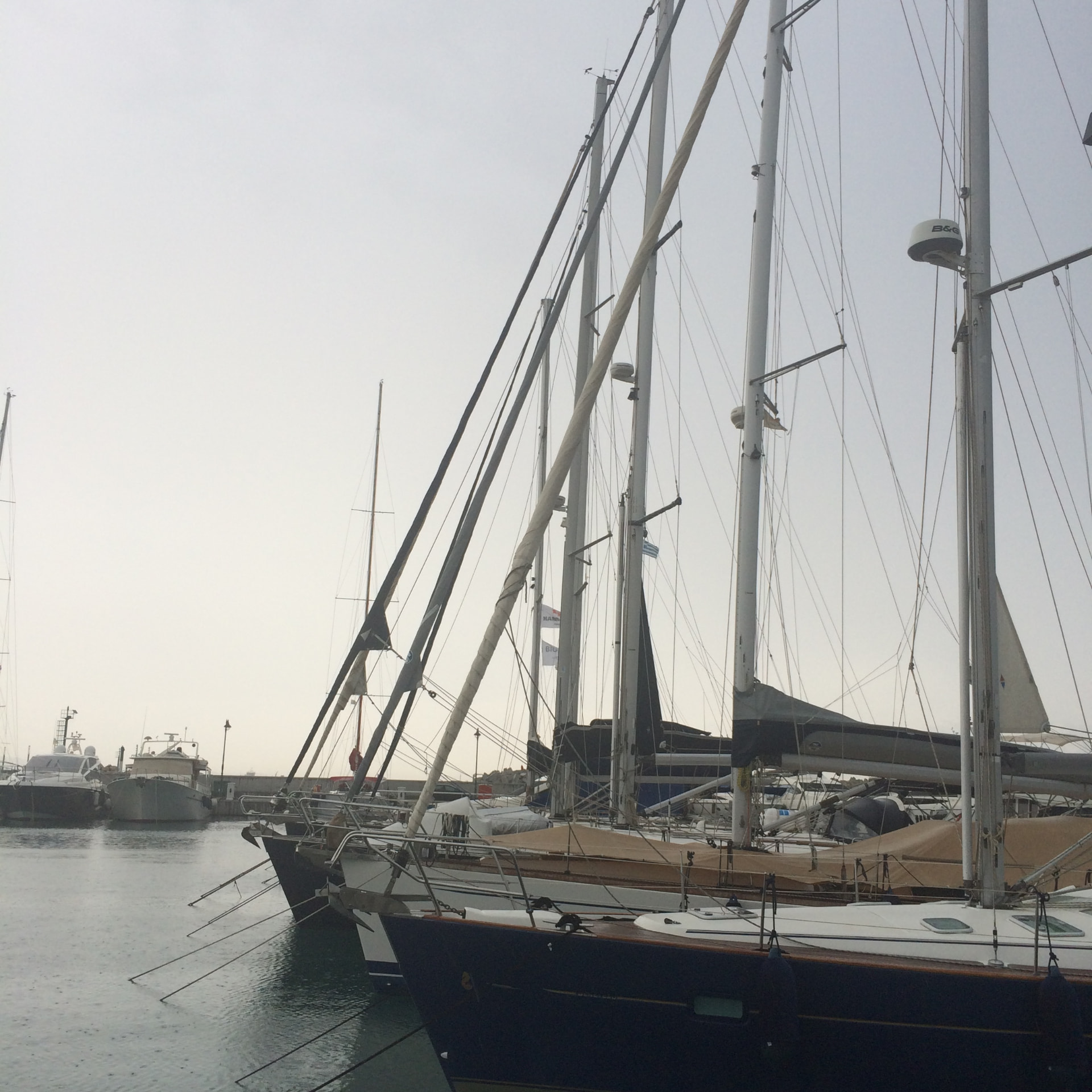 Yachts moored at Limassol Marina, Cyprus